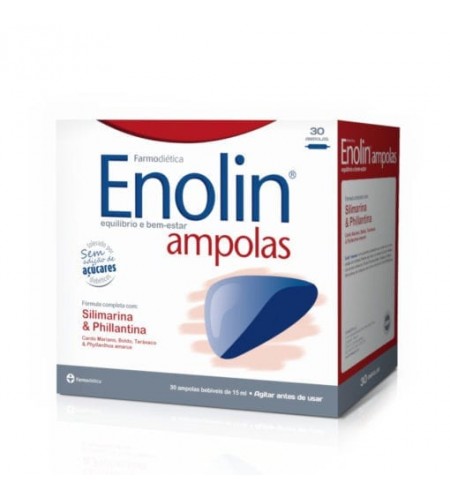 Enolin - 40 ampolas - Farmodietica 